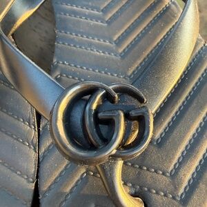 GG Black Flip Flops Size 11 - Read Description